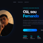 Eu vou criar landing pages modernas e responsivas
