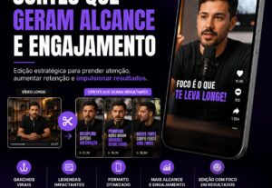 Eu vou criar cortes de video que geram alcance e engajamento