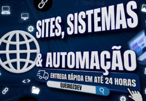 Eu vou desenvolver um sistema web