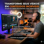 Eu vou fazer edição e cortes de videos