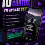Eu vou fazer 10 vídeos curtos em 24h