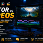 Eu vou fazer a edição de seu vídeo.