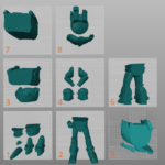 Eu vou transformar sua imagem em um modelo 3D