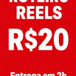 Eu vou Criar Roteiro viral de 30s pro Reels  Entrego em 2h