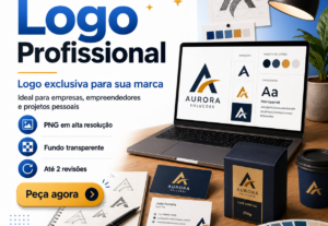 Eu vou fazer seu Logotipo Profissional para sua Marca