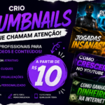 Eu vou Criar Thumbnails Profissionais para o YouTube