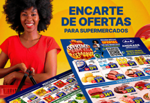Eu vou fazer sua marca bombar com cartazes e flyers lindos