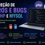 Eu vou corrigir erros e bugs em projetos PHP