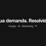 Eu vou resolver sua demanda com agilidade e qualidade.