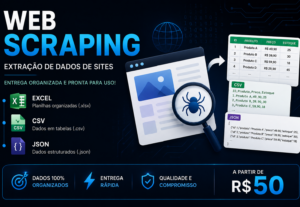 Eu vou Extrair dados de sites e entregar em Excel ou CSV