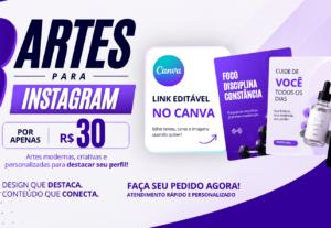 Eu vou criar artes para rede sociais