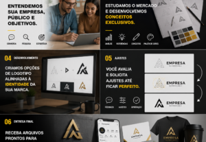 Eu vou fazer a logo profissional da sua marca