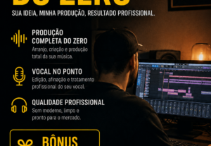 Eu vou produzir sua musica do zero