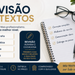 Eu vou revisar e corrigir seu texto