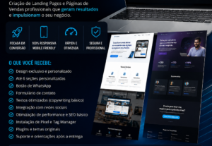 Eu vou criar uma Landing Page para seu produto ou negócio