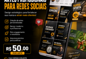 Eu vou fazer sua empresas vender mais com artes profissionai...
