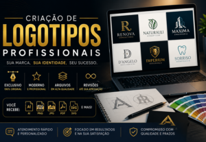 Eu vou Criar logotipos profissionais para sua empresa