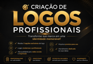 Eu vou criar um kit de 3 logotipo para Você