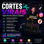 Eu vou Transformar Vídeos Longos em Cortes Virais
