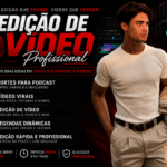Eu vou fazer cortes, legendas e edição de video