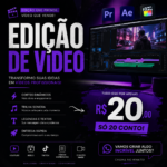 Eu vou editar seu vídeo curto, para tiktok ou instagram.