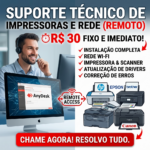 Eu vou instalar sua impressora em 10 minutos