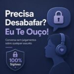 Eu vou conversar com você sobre qualquer assunto.