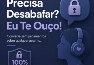 Eu vou conversar com você sobre qualquer assunto.