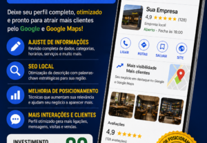 Eu vou Otimizar o perfil do seu negócio no Google
