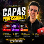 Eu vou criar capas profissionais e em alta resolução para vo...