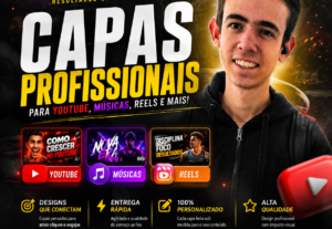 Eu vou criar capas profissionais e em alta resolução para vo...
