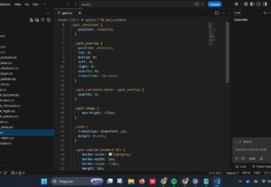 Eu vou fazer edições e ajustes simples em html e css.