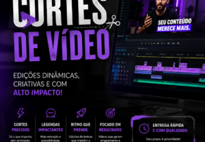 Eu vou fazer cortes de videos