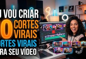 Eu vou Criar 10 cortes virais para seu video