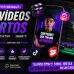 Eu vou Fazer edição de vídeos curtos