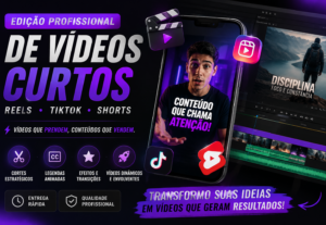 Eu vou Fazer edição de vídeos curtos