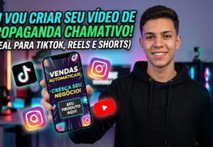 Eu vou criar o melhor vídeo da sua propaganda