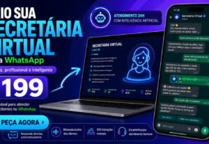 Eu vou criar uma secretária virtual para seu WhatsApp