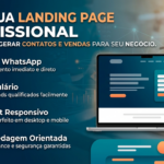 Eu vou criar uma landing page para captar clientes