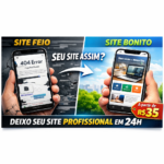 Eu vou deixar seu site profissional e responsivo com css