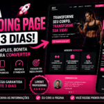 Eu vou criar uma landing page profissional em 3 dias