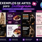 Eu vou criar artes para Instagram para o seu negócio