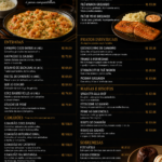Eu vou fazer Um cardápio para sua loja ou restaurante