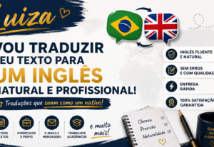 Eu vou traduzir seu texto para inglês natural e profissional