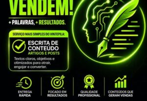 Eu vou Escrever Artigos e posts para vendas