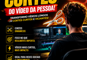 Eu vou criar 7 cortes dos seu video