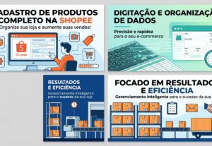 Eu vou cadastrar produtos na sua loja da Shopee