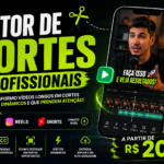 Eu vou criar vídeos de corte profissionais para suas rede