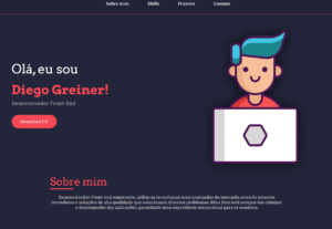 Eu vou fazer sites, sistemas, landing pages, automações.