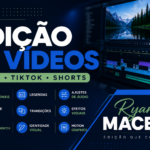 Eu vou Editar vídeos para Reels, TikTok e Shorts